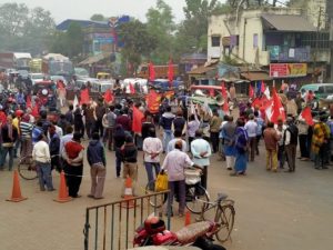 farmers protest