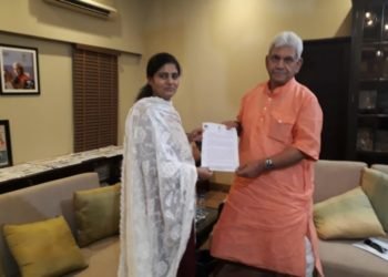 file photo of Manoj Sinha and Anupriya Patel