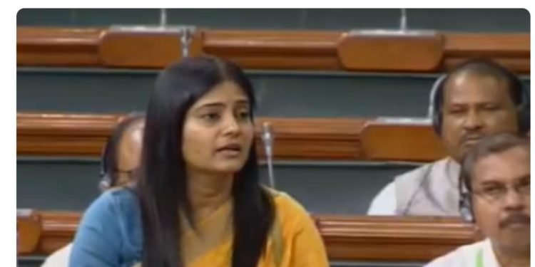 Anupriya Patel speaking on judiciary in parliament