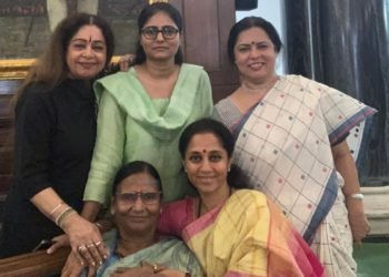 women MP with MP Rama Devi