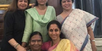 women MP with MP Rama Devi