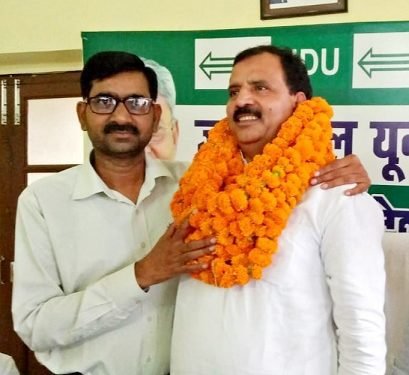 Anup Patel, State president of Janta Dal (U)