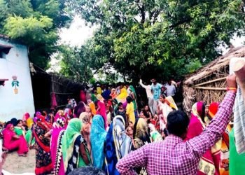 gas leak in well in Mirzapur