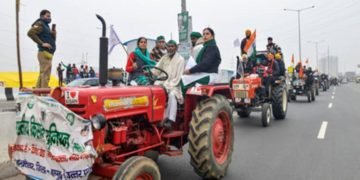 farmers protest