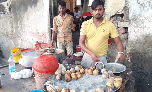 बाटी चोखा