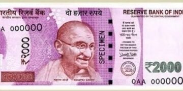 2000 Rs currency