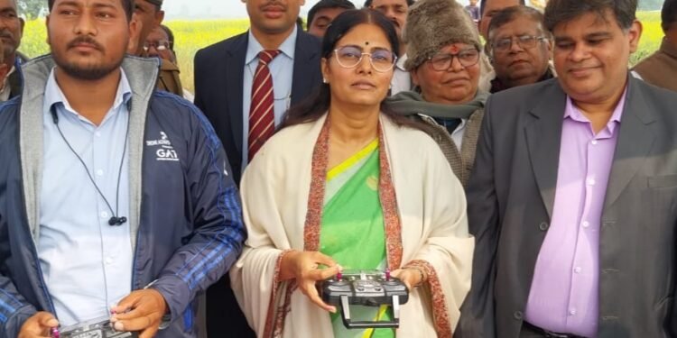 मिर्ज़ापुर में पूर्वांचल के पहले ड्रोन ट्रेनिंग सेंटर का हुआ उद्घाटन