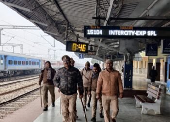 Belthra Road: अयोध्या में प्राण प्रतिष्ठा समारोह व गणतंत्र दिवस के मद्दे नजर पुलिस अलर्ट