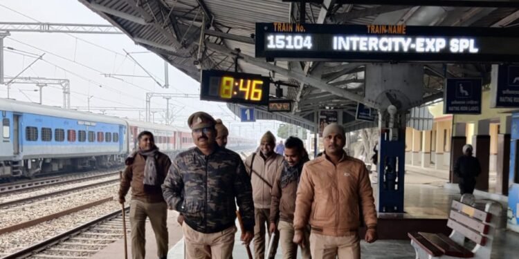 Belthra Road: अयोध्या में प्राण प्रतिष्ठा समारोह व गणतंत्र दिवस के मद्दे नजर पुलिस अलर्ट