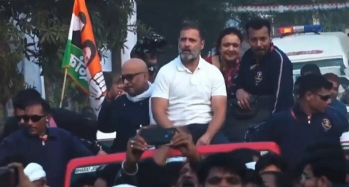 राहुल गाँधी की ‘भारत जोड़ो न्याय यात्रा’ चंदौली के रास्ते यूपी में प्रवेश की