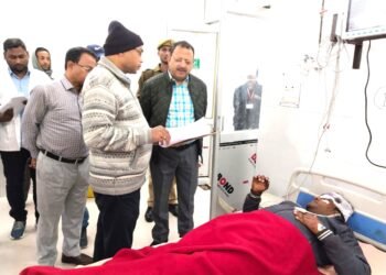 बैरिया: भीषण सड़क हादसा में 6 लोगों की मौत, 10 लोग घायल