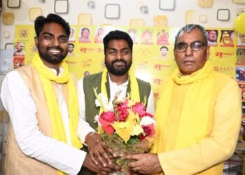 ओमप्रकाश राजभर ने बेटे अरविंद राजभर को घोसी लोकसभा सीट से उतारा