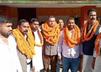 क्रय-विक्रय सहकारी समिति केंद्र पर सभापति व उपसभापति निर्विरोध निर्वाचित