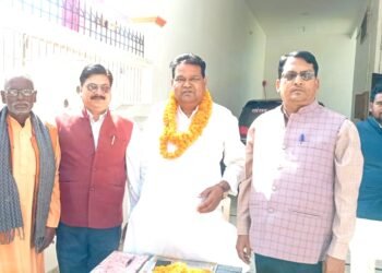 सांसद रविंद्र कुशवाहा का दावा- सलेमपुर लोकसभा का पिछला रिकार्ड टूटेगा