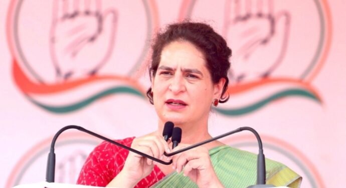 मेरी मां ने देश के लिए अपना ‘मंगलसूत्र’ कुर्बान कर दिया: प्रियंका गाँधी