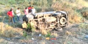 बलिया: सड़क हादसा में चार लोगों की दुःखद मौत