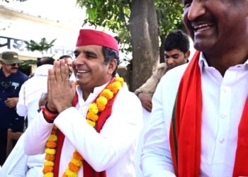 भाजपा के दस साल में नौजवानों का एक तिहाई जीवन बर्बाद हो गया: धर्मेंद्र यादव