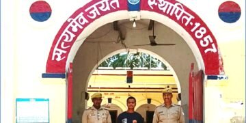 बेल्थरा रोड: चोरी की मोटरसाइकिल के साथ एक अभियुक्त गिरफ्तार