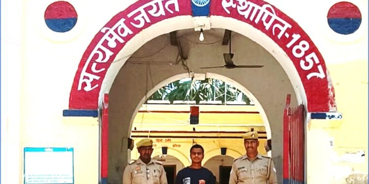 बेल्थरा रोड: चोरी की मोटरसाइकिल के साथ एक अभियुक्त गिरफ्तार