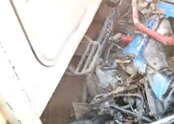 बेल्थरा रोड: सड़क दुर्घटना में माँ बेटे की मौत, ग्रामीणों ने पिकअप चालक को पीटा