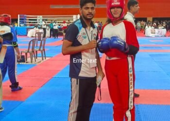 नेशनल कीक बॉक्सिग चैंपियनशिप में बलिया की बेटी ने गोल्ड मेडल जीता