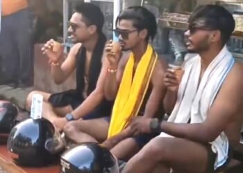 अश्लील रील बनाना भारी पड़ा, पुलिस ने तीन युवकों को भेजा हवालात