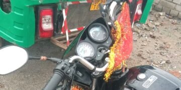 ऑटो व बाइक के टक्कर में छात्रा समेत 6 घायल, जिला अस्पताल रेफर