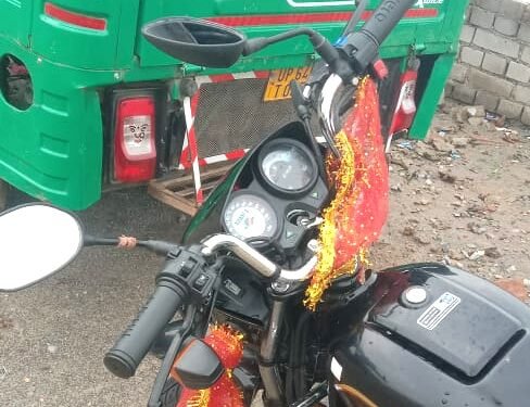 ऑटो व बाइक के टक्कर में छात्रा समेत 6 घायल, जिला अस्पताल रेफर