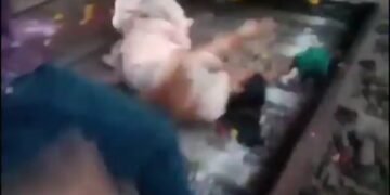 हरी झंडी दिखाने की होड़ में रेलवे ट्रैक पर गिरी भाजपा की महिला विधायक