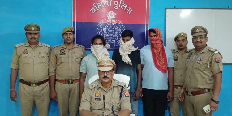 सीएसपी संचालक से लूट मामले का पुलिस ने किया खुलासा, तीन गिरफ्तार