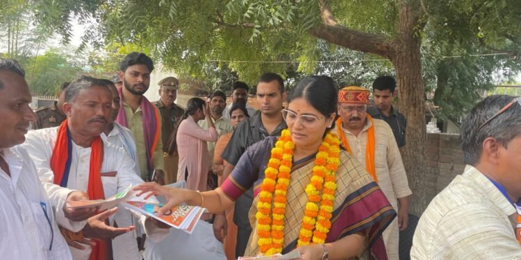 अनुप्रिया पटेल ने मझवां उपचुनाव में रुठों को मनाया, वोटिंग का बहिष्कार नहीं करेगी जनता