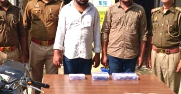 सर्राफा व्यापारी पर गोली चलाने वाले 2 बदमाश गिरफ्तार