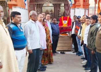 वरिष्ठ पत्रकार रोशन जायसवाल के पुत्र का निधन, पत्रकारों ने व्यक्त किया शोक