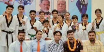 बलिया की बेटी वैष्णवी गुप्ता को ताइक्वांडो प्रतियोगिता में मिला गोल्ड मेडल