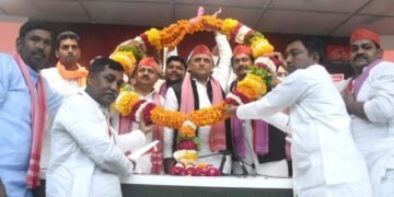 ‘‘अखिलेश यादव के सम्मान में, चौहान समाज मैदान में‘‘ 2027 की तैयारी में जुटे सपा अध्यक्ष