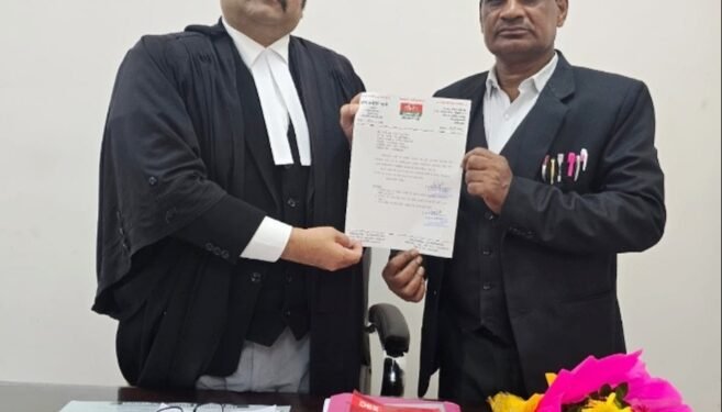 वरिष्ठ अधिवक्ता नरेंद्र वर्मा बने समाजवादी अधिवक्ता सभा का राष्ट्रीय महासचिव