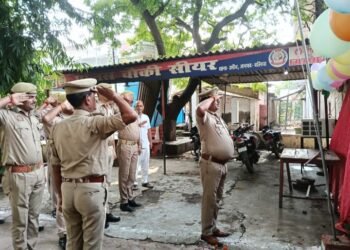 स्वतंत्रता दिवस पर बेल्थरा रोड में उमड़ा देशभक्ति का सैलाब