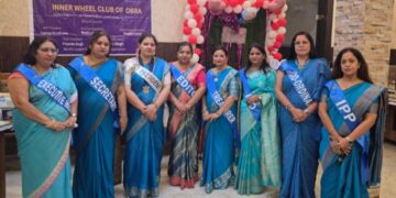 इनरव्हील क्लब ओबरा की नई कार्यकारिणी का गठन, प्रियंका सिंह बनीं अध्यक्ष