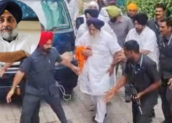 पूर्व सीएम सुखबीर सिंह बादल पर हमला