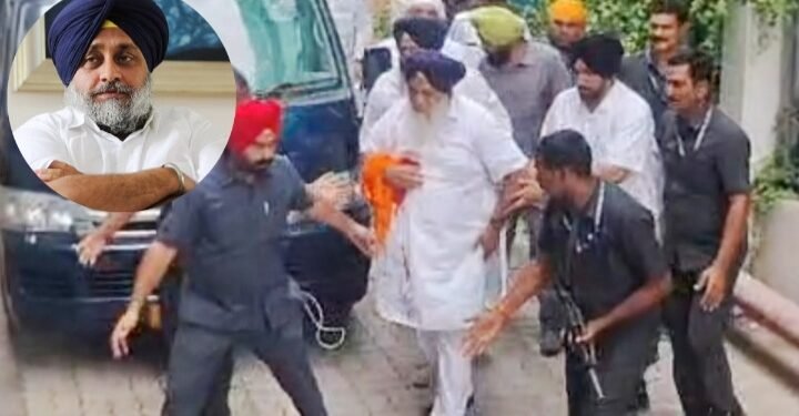 पूर्व सीएम सुखबीर सिंह बादल पर हमला