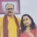 ब्रजेश पाठक और उनकी पत्नी नम्रता पाठक